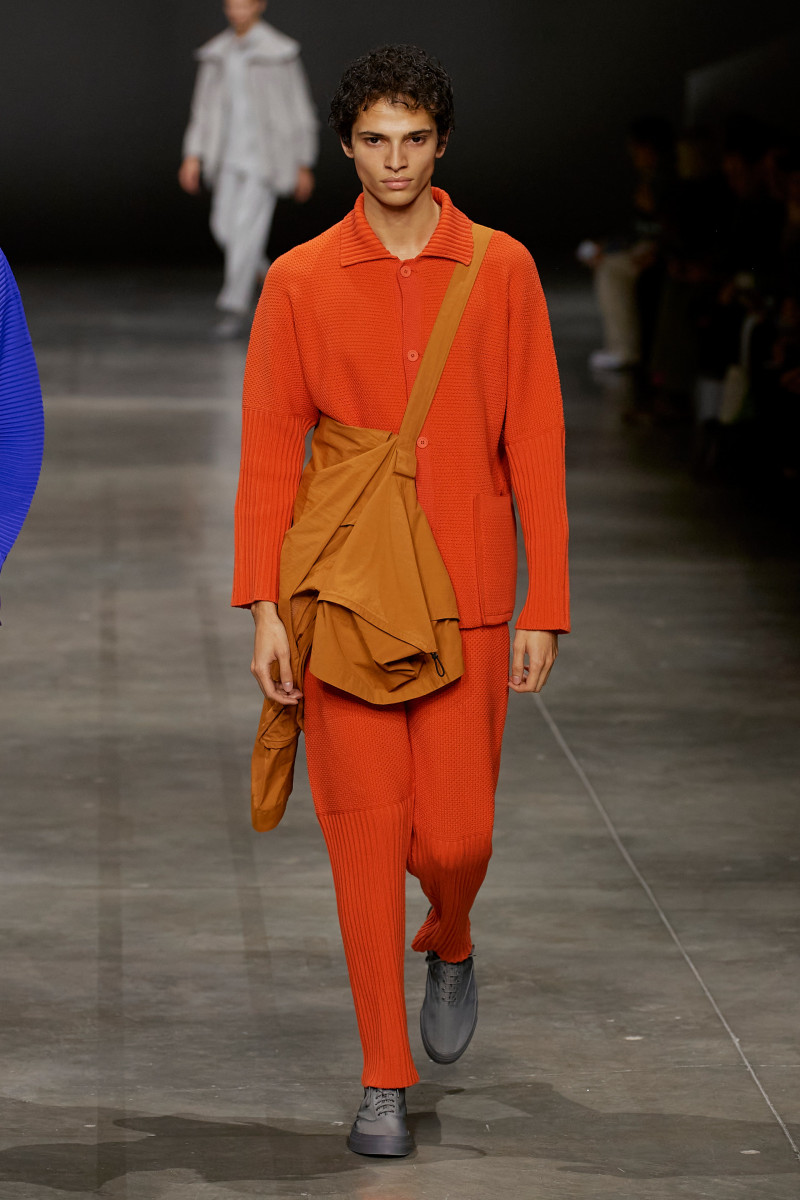 Homme Plissé Issey Miyake fashion show for Autumn/Winter 2023