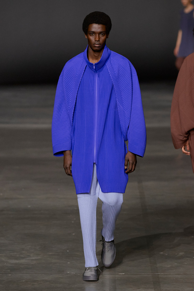 Homme Plissé Issey Miyake fashion show for Autumn/Winter 2023