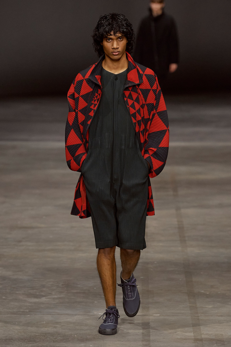 Homme Plissé Issey Miyake fashion show for Autumn/Winter 2023