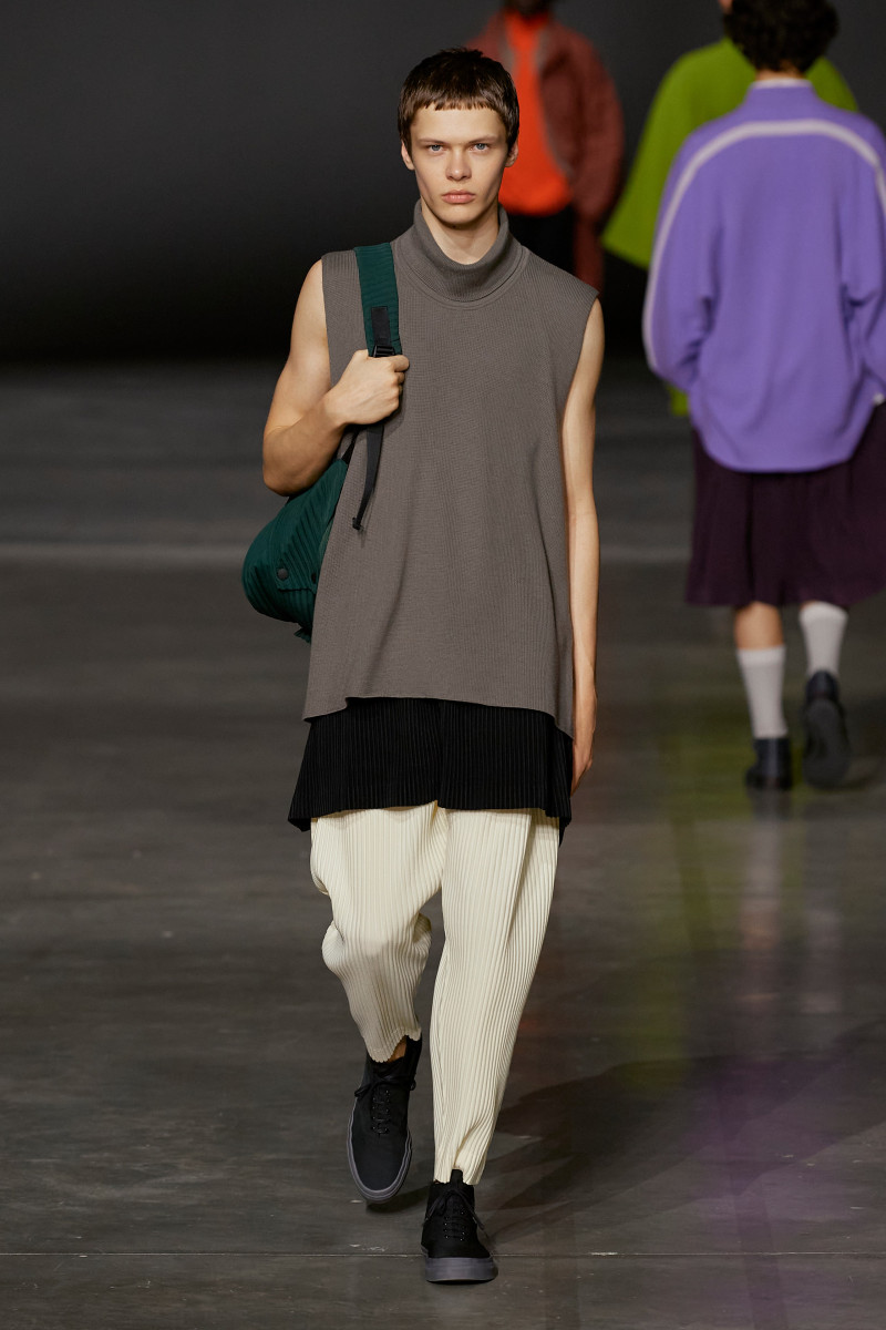 Homme Plissé Issey Miyake fashion show for Autumn/Winter 2023