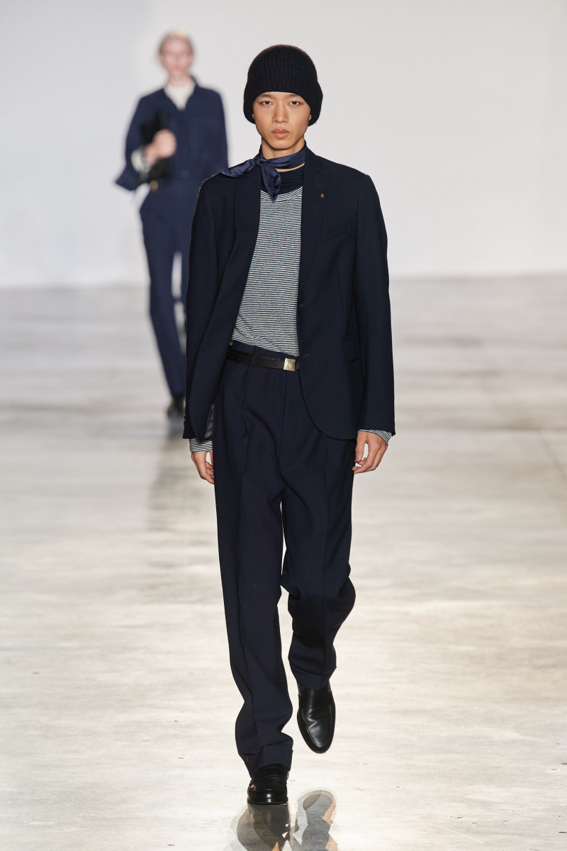 Officine Generale fashion show for Autumn/Winter 2023