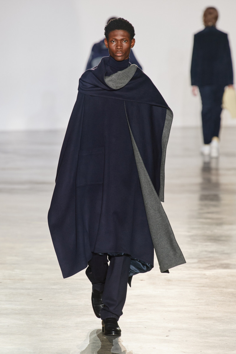 Prince Diamond featured in  the Officine Generale fashion show for Autumn/Winter 2023