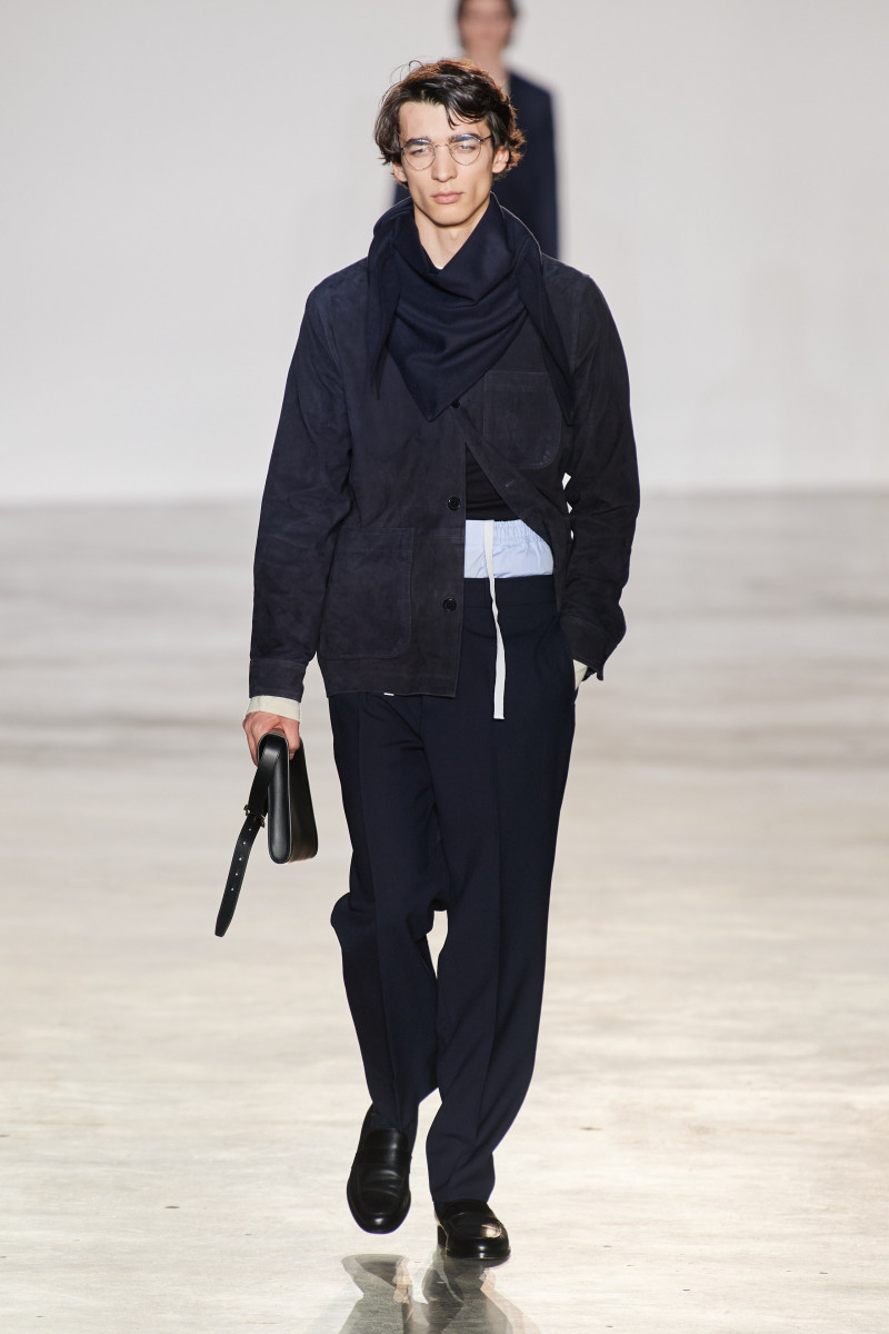 Officine Generale fashion show for Autumn/Winter 2023