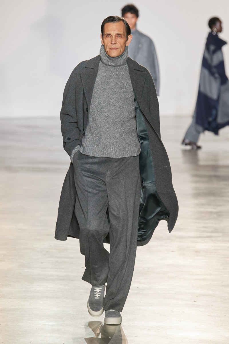 Officine Generale fashion show for Autumn/Winter 2023