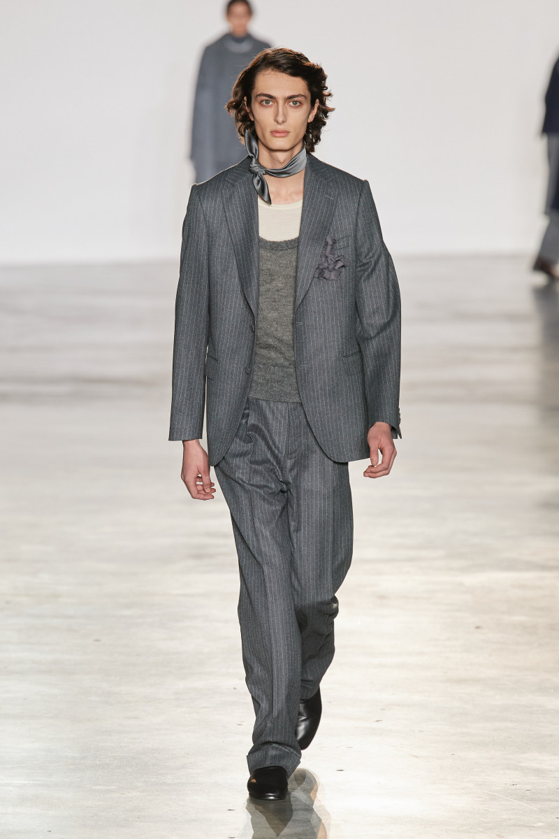 Officine Generale fashion show for Autumn/Winter 2023