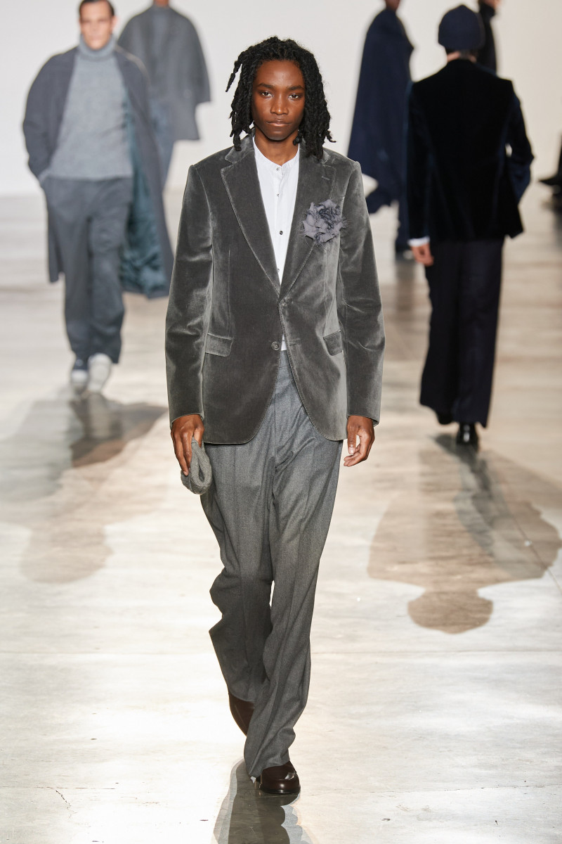 Officine Generale fashion show for Autumn/Winter 2023