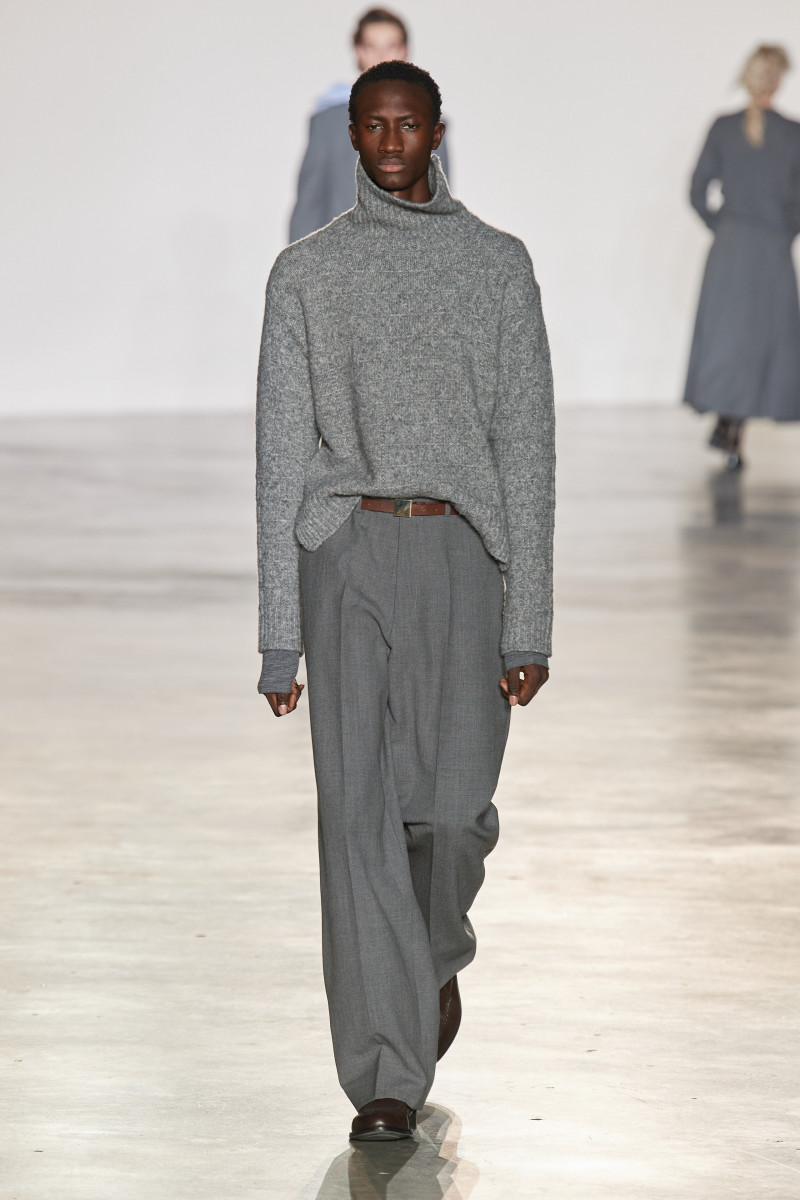 Officine Generale fashion show for Autumn/Winter 2023