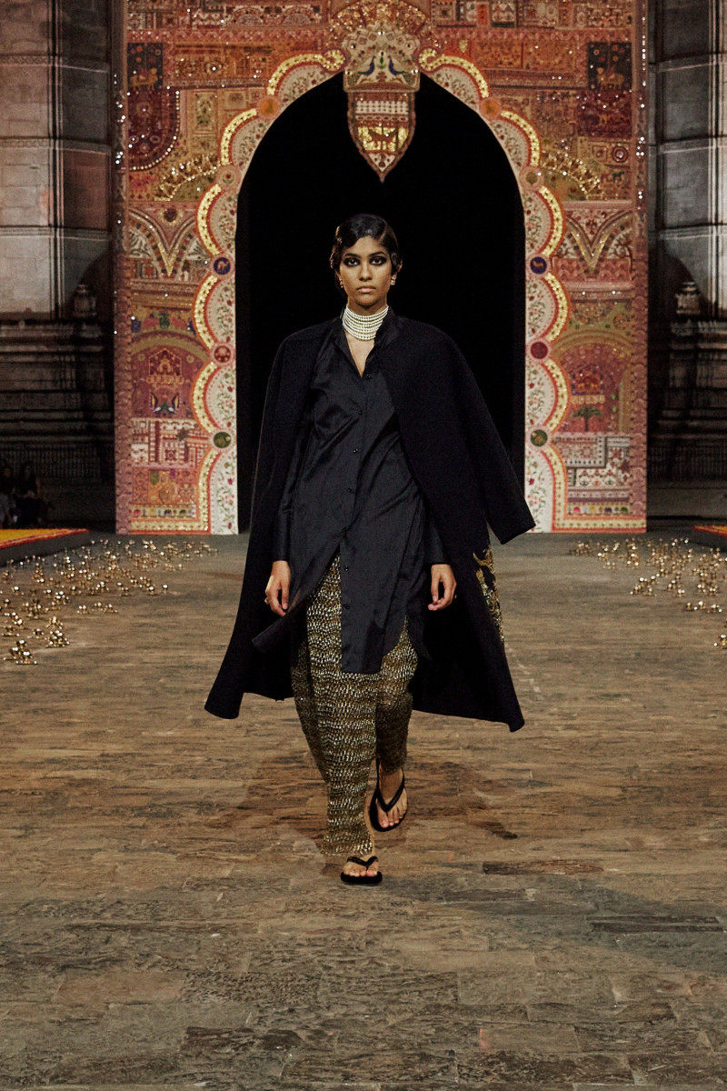 Antara Naidoo featured in  the Christian Dior fashion show for Pre-Fall 2023