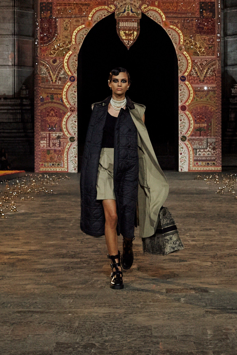 Alyson Dubey featured in  the Christian Dior fashion show for Pre-Fall 2023
