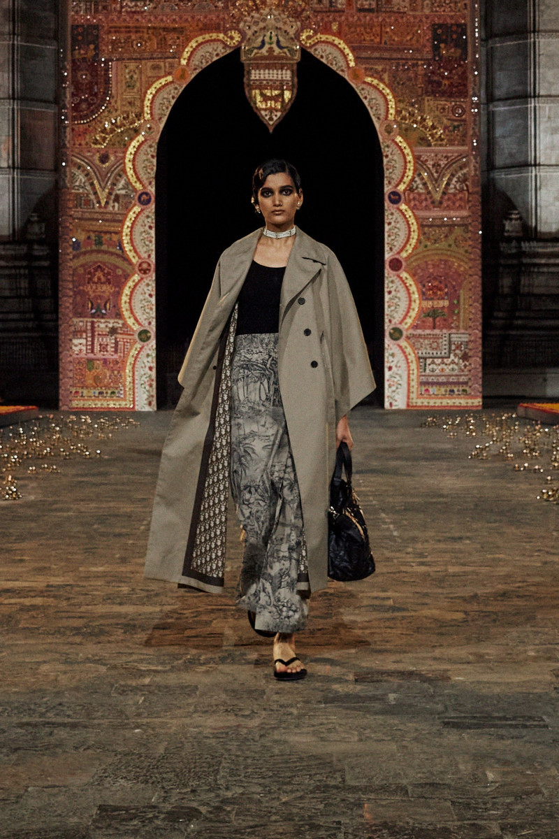 Manya Mitra featured in  the Christian Dior fashion show for Pre-Fall 2023