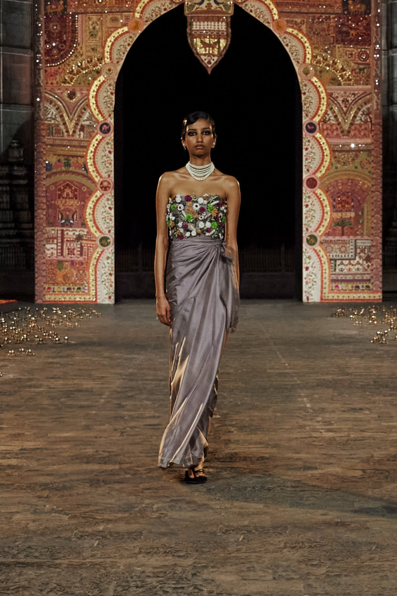 Dhyani Kandagama featured in  the Christian Dior fashion show for Pre-Fall 2023