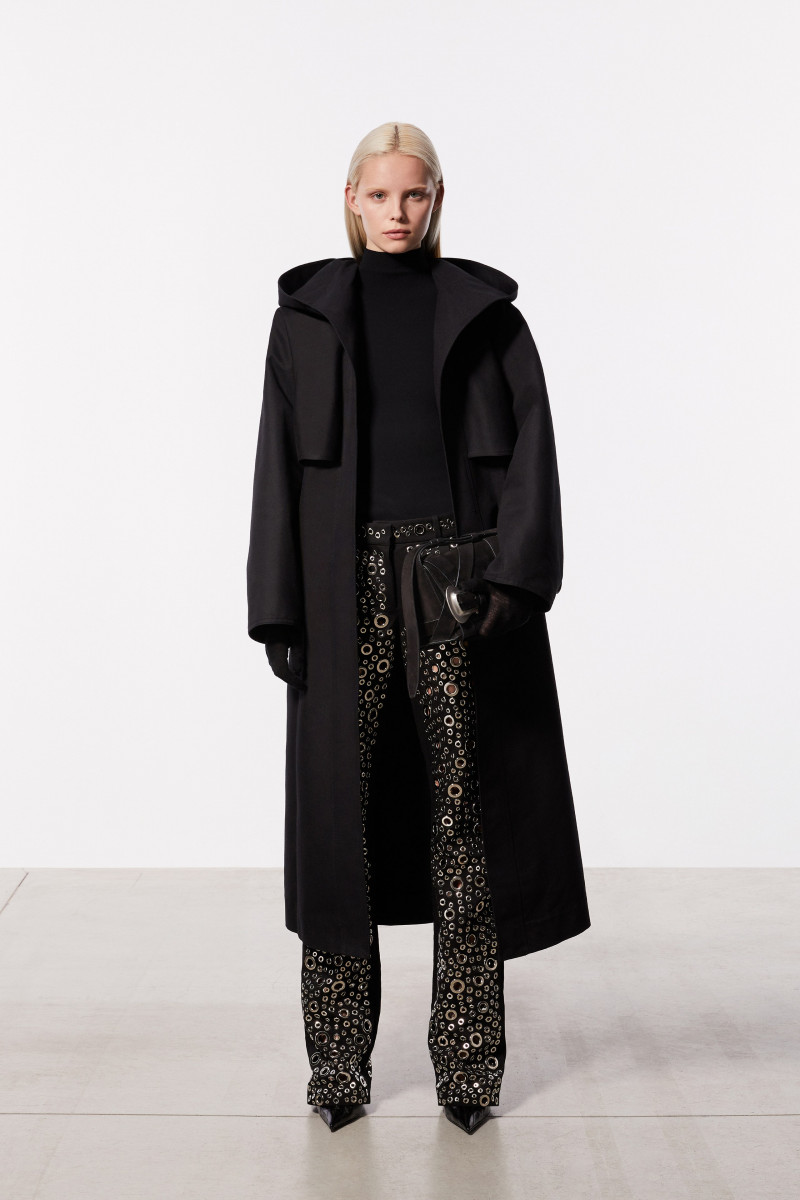 Tara Halliwell featured in  the Salvatore Ferragamo lookbook for Pre-Fall 2023