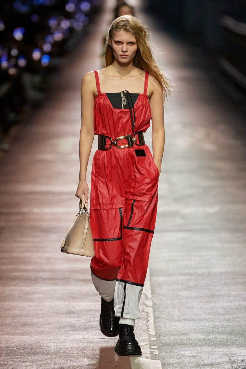 Ida Heiner featured in  the Louis Vuitton fashion show for Pre-Fall 2023