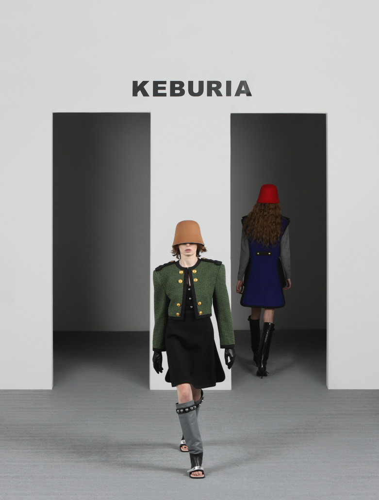 Keburia fashion show for Autumn/Winter 2022