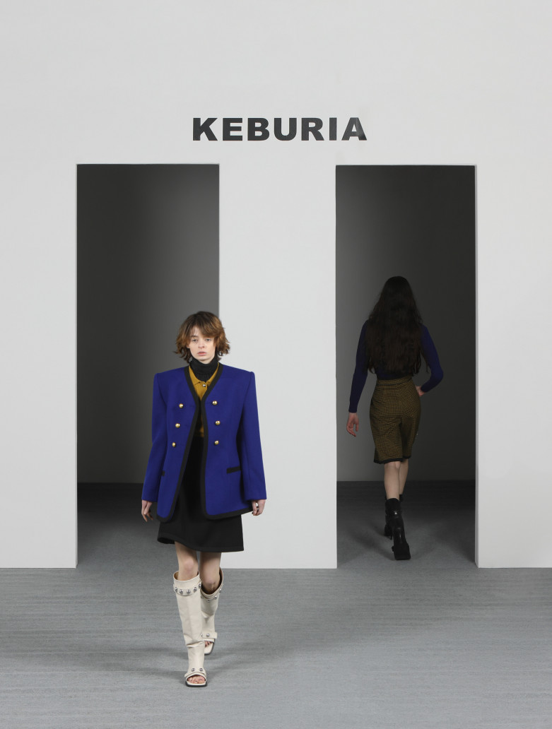 Keburia fashion show for Autumn/Winter 2022