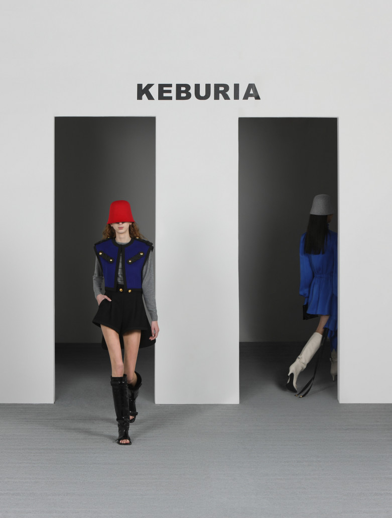 Keburia fashion show for Autumn/Winter 2022