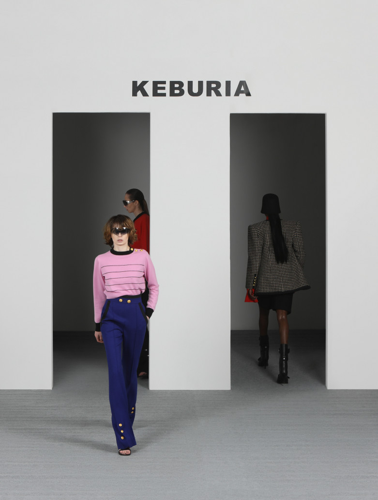 Keburia fashion show for Autumn/Winter 2022