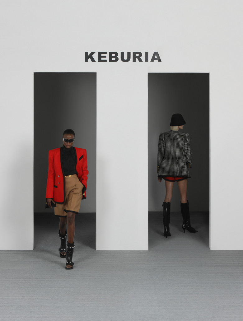 Keburia fashion show for Autumn/Winter 2022