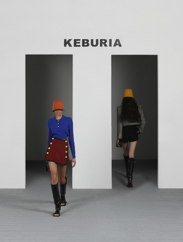 Keburia fashion show for Autumn/Winter 2022