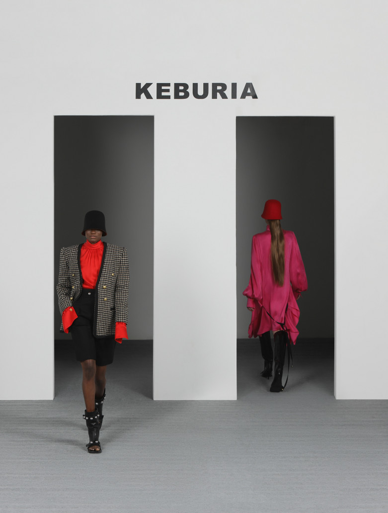 Keburia fashion show for Autumn/Winter 2022