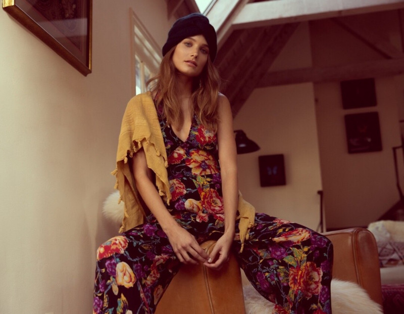 Angeline Suppiger featured in  the Band of Gypsies lookbook for Resort 2018