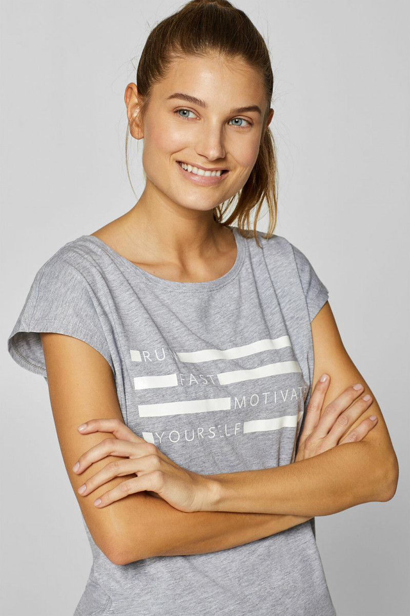 Angeline Suppiger featured in  the Esprit Sport catalogue for Spring/Summer 2019