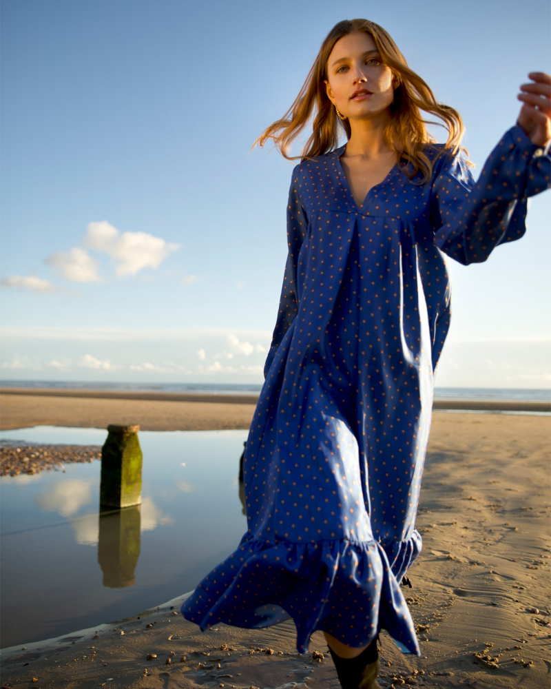 Angeline Suppiger featured in  the Lisou advertisement for Autumn/Winter 2019