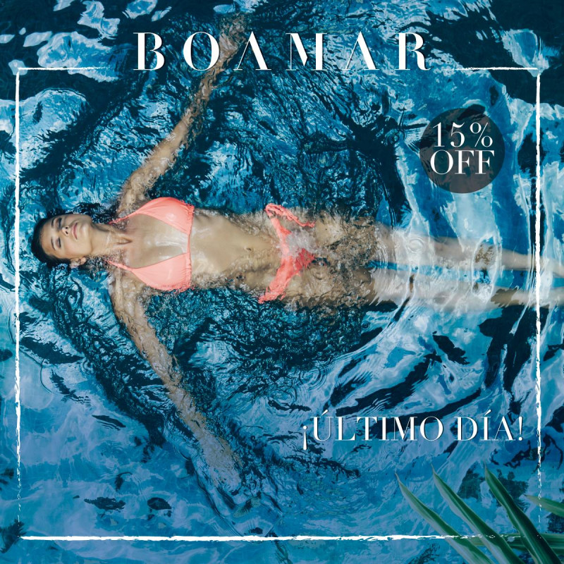 Angeline Suppiger featured in  the Boamar advertisement for Spring/Summer 2018