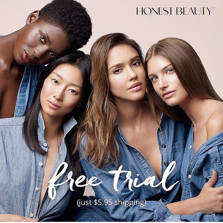 Angeline Suppiger featured in  the Honest Beauty advertisement for Autumn/Winter 2016