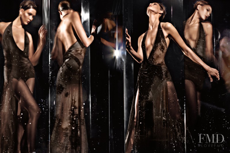 Karlie Kloss featured in  the Donna Karan New York advertisement for Autumn/Winter 2014
