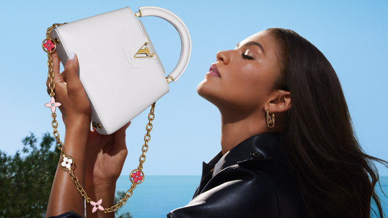 Louis Vuitton Louis Vuitton Capucines Bag 2023 Campaign Featuring Zendaya advertisement for Summer 2023