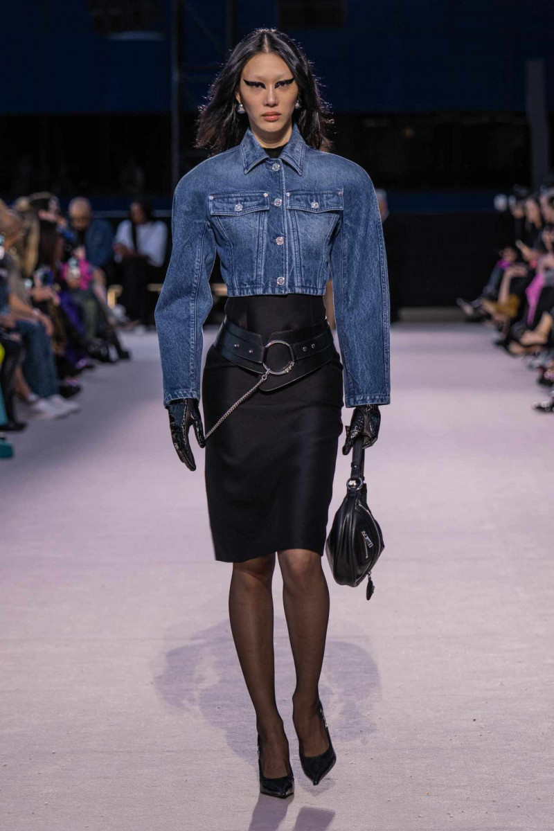 So Ra Choi featured in  the Versace fashion show for Autumn/Winter 2023
