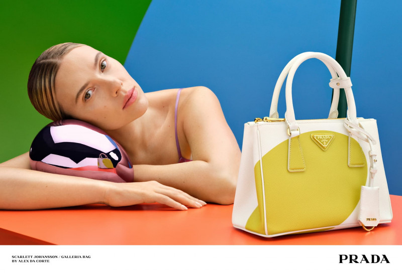 Prada Prada The Glass Age 2023 Bag Campaign advertisement for Spring/Summer 2023