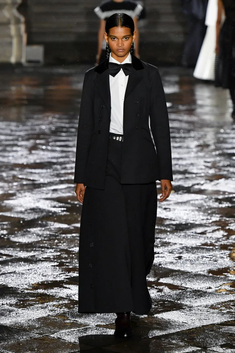 Ana Elisa Brito featured in  the Christian Dior fashion show for Resort 2024