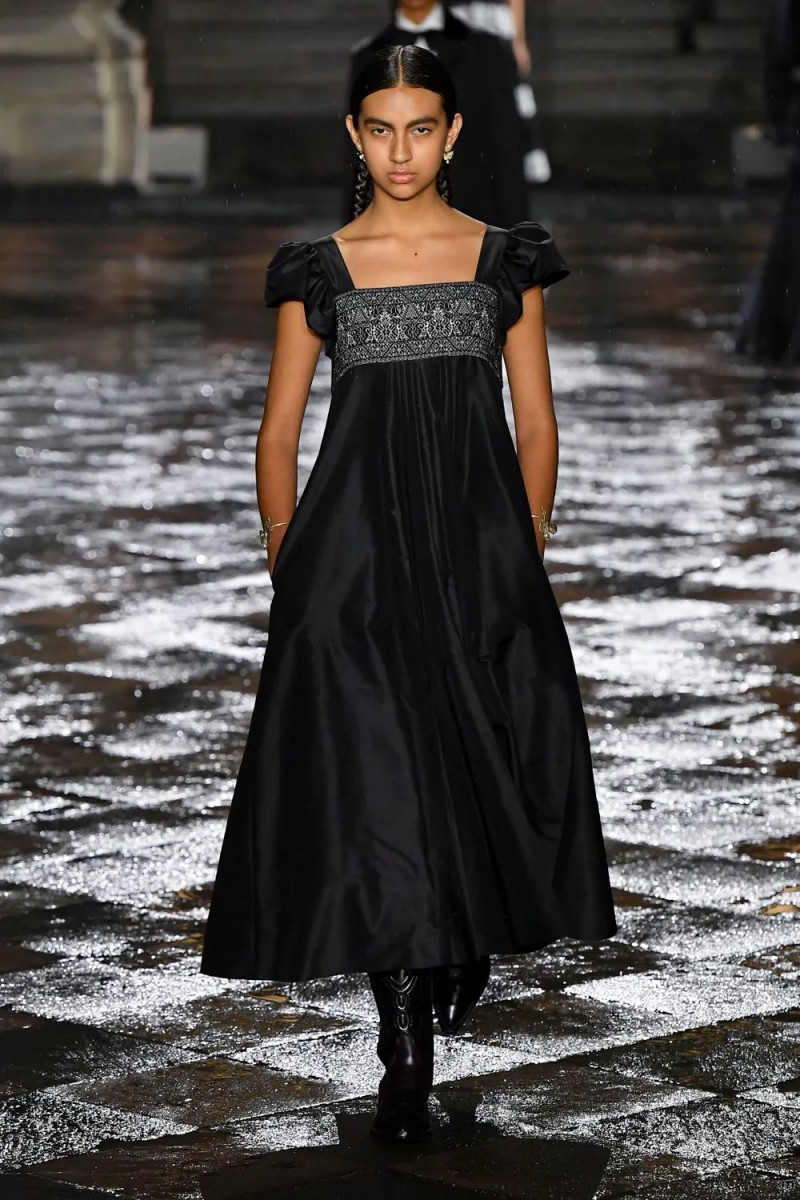 Andrea Alvarez featured in  the Christian Dior fashion show for Resort 2024