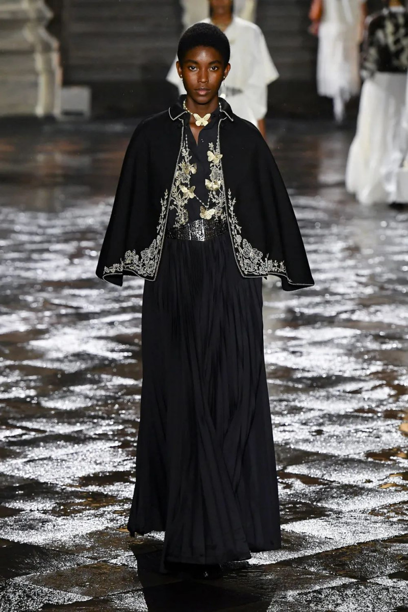 Laura Reyes featured in  the Christian Dior fashion show for Resort 2024