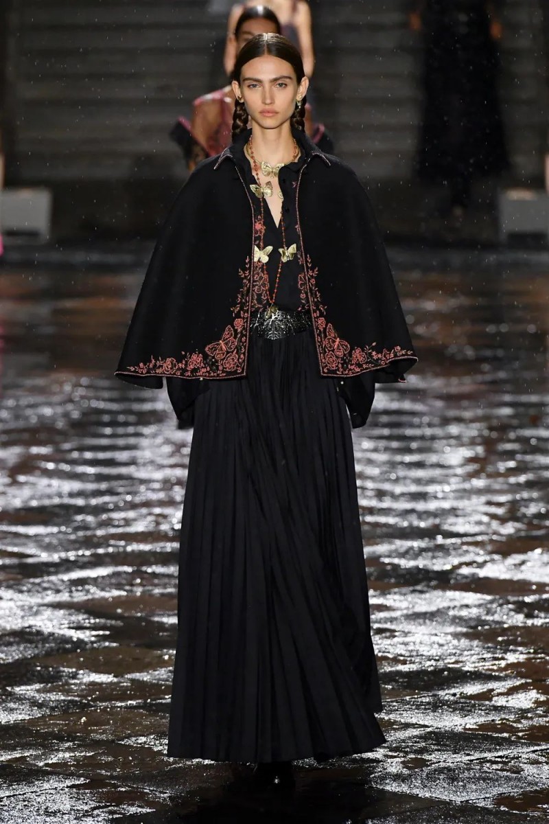 Krini Hernandez featured in  the Christian Dior fashion show for Resort 2024