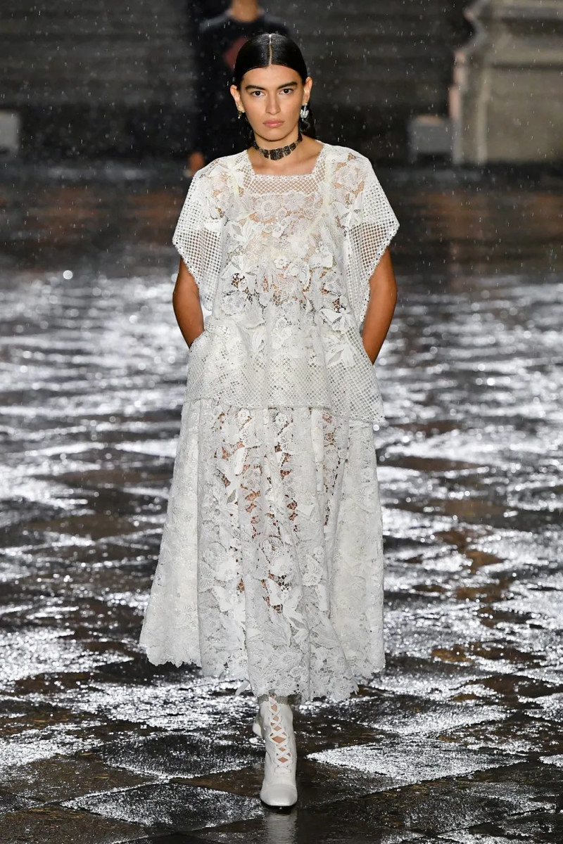 Celeste Romero featured in  the Christian Dior fashion show for Resort 2024