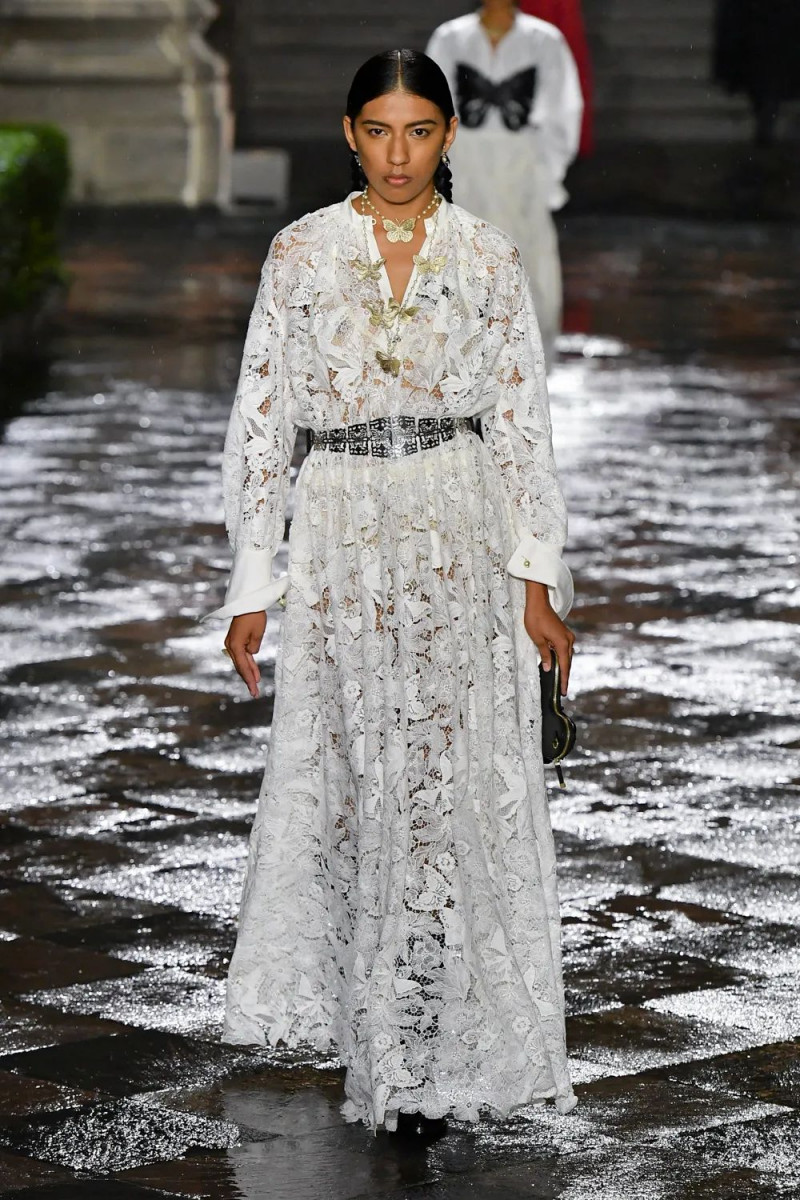 Alexandra Yoselin Olguin featured in  the Christian Dior fashion show for Resort 2024