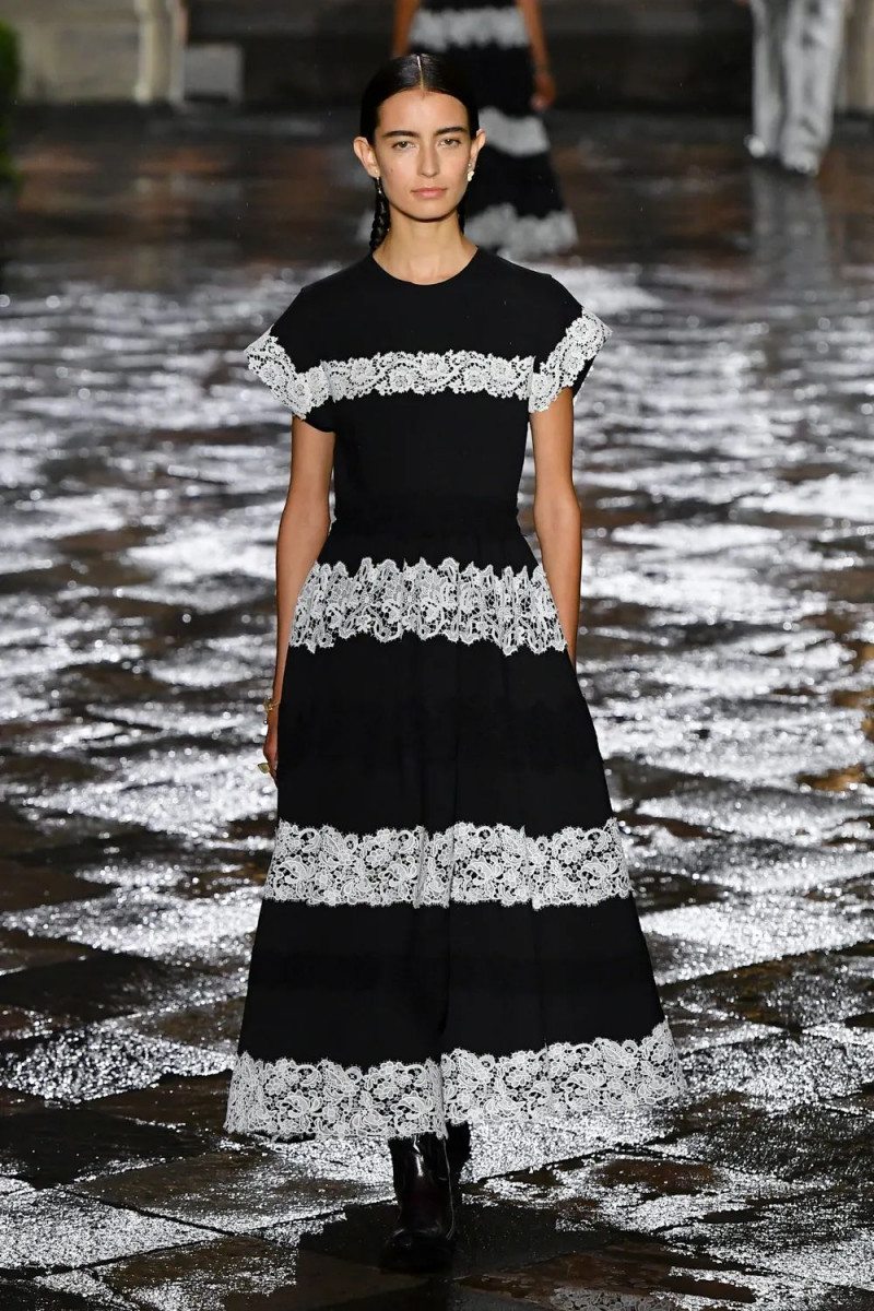 Paloma Suarez featured in  the Christian Dior fashion show for Resort 2024