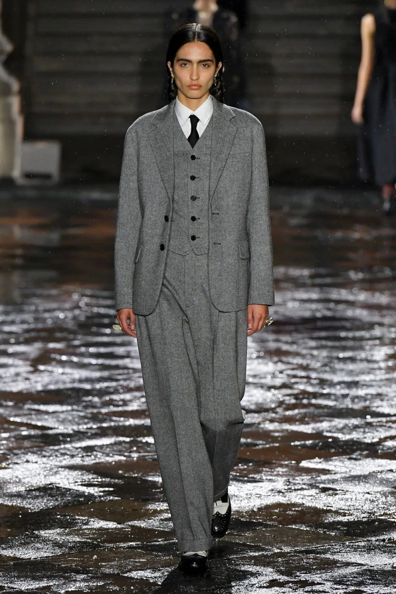 Sara Caballero featured in  the Christian Dior fashion show for Resort 2024