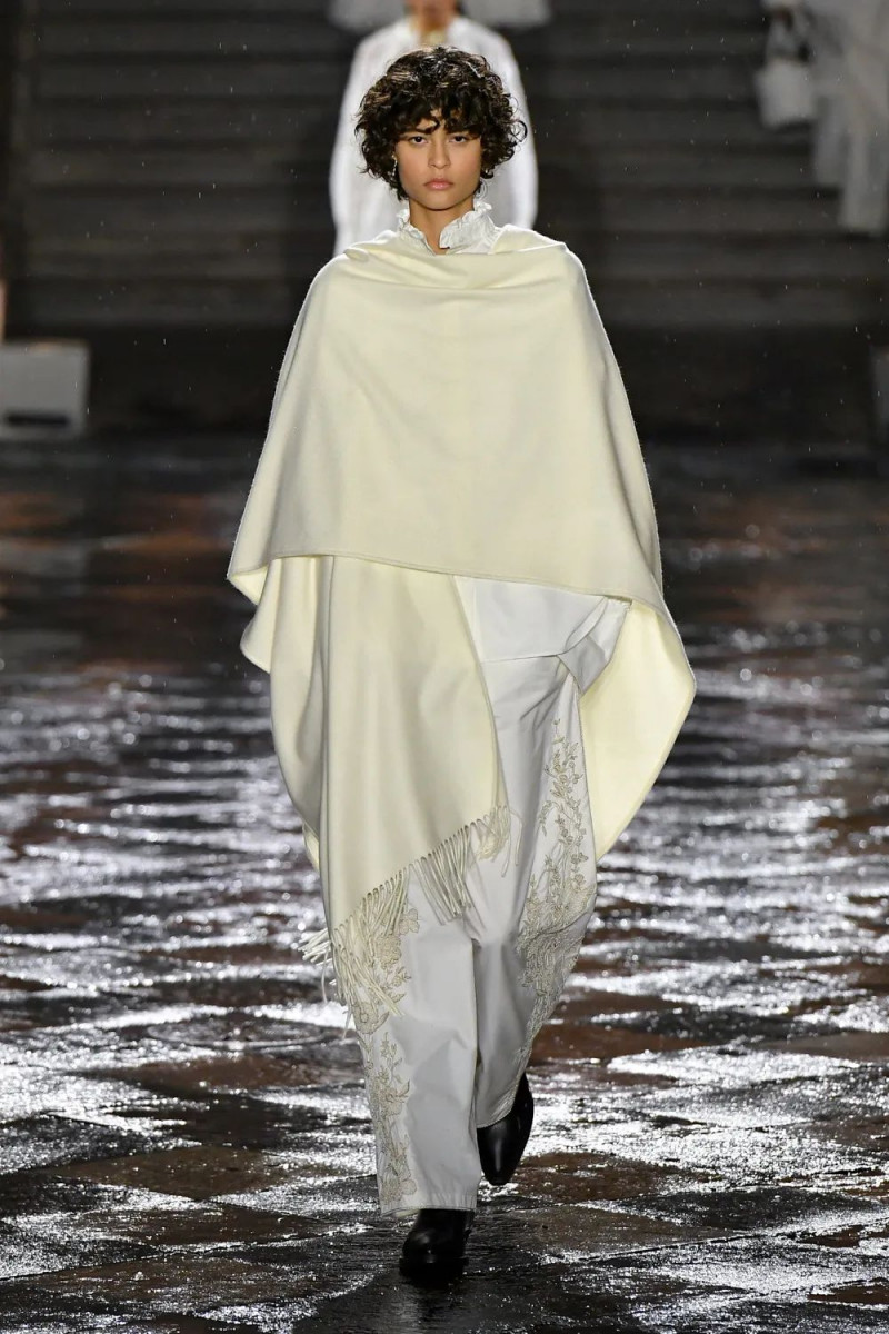 Sophia Lisboa featured in  the Christian Dior fashion show for Resort 2024