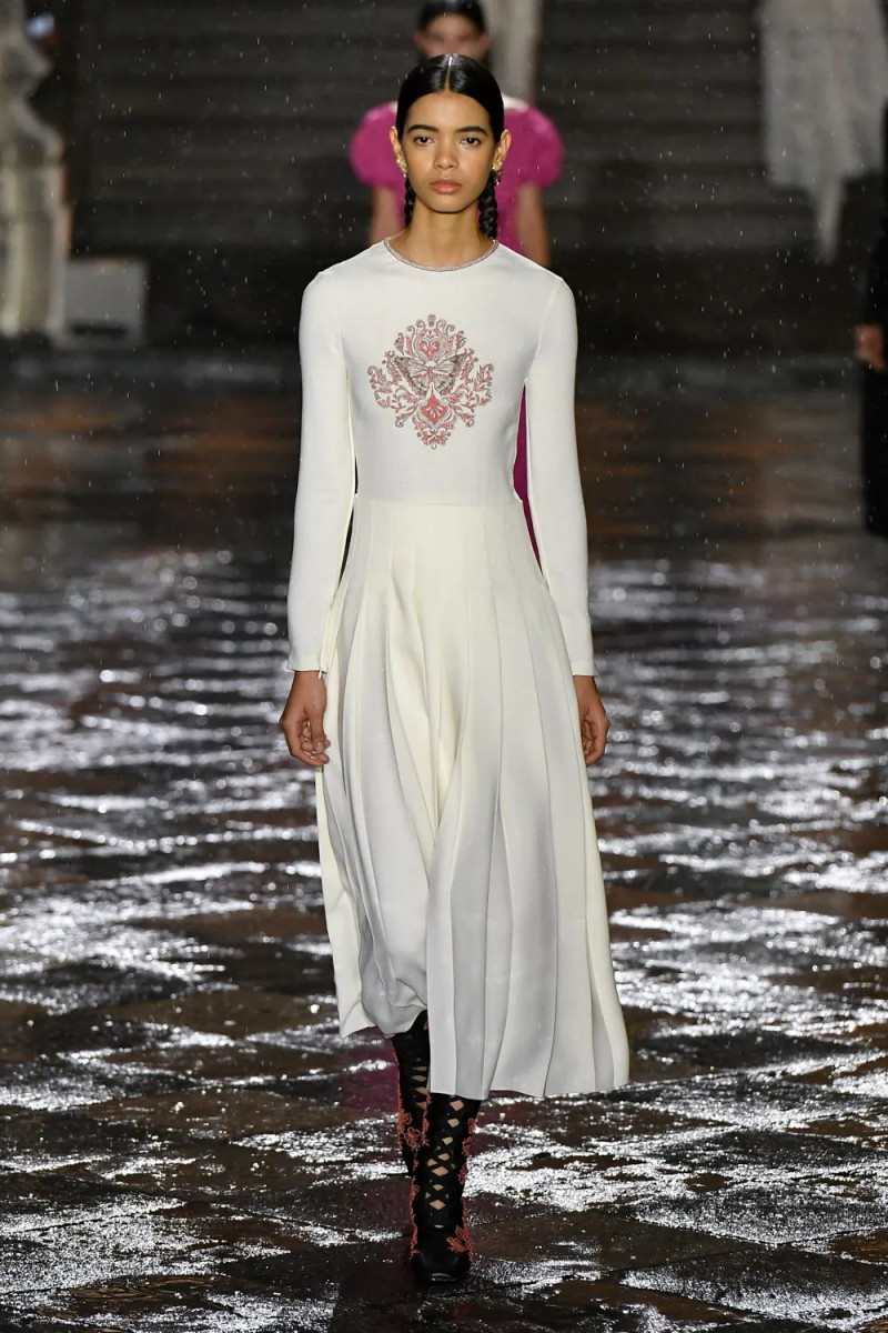 Alexandra Holguin featured in  the Christian Dior fashion show for Resort 2024