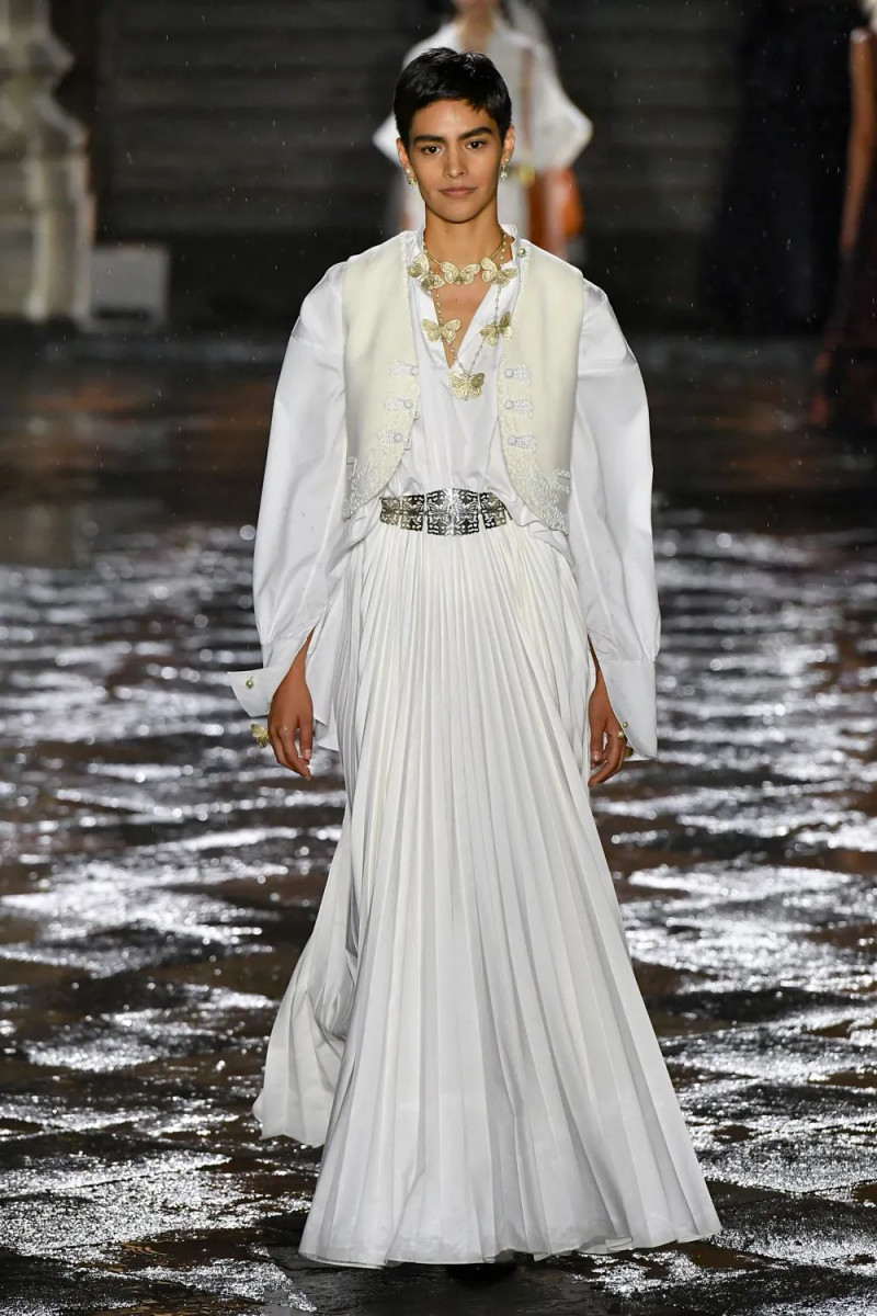 Katterine Anzures featured in  the Christian Dior fashion show for Resort 2024