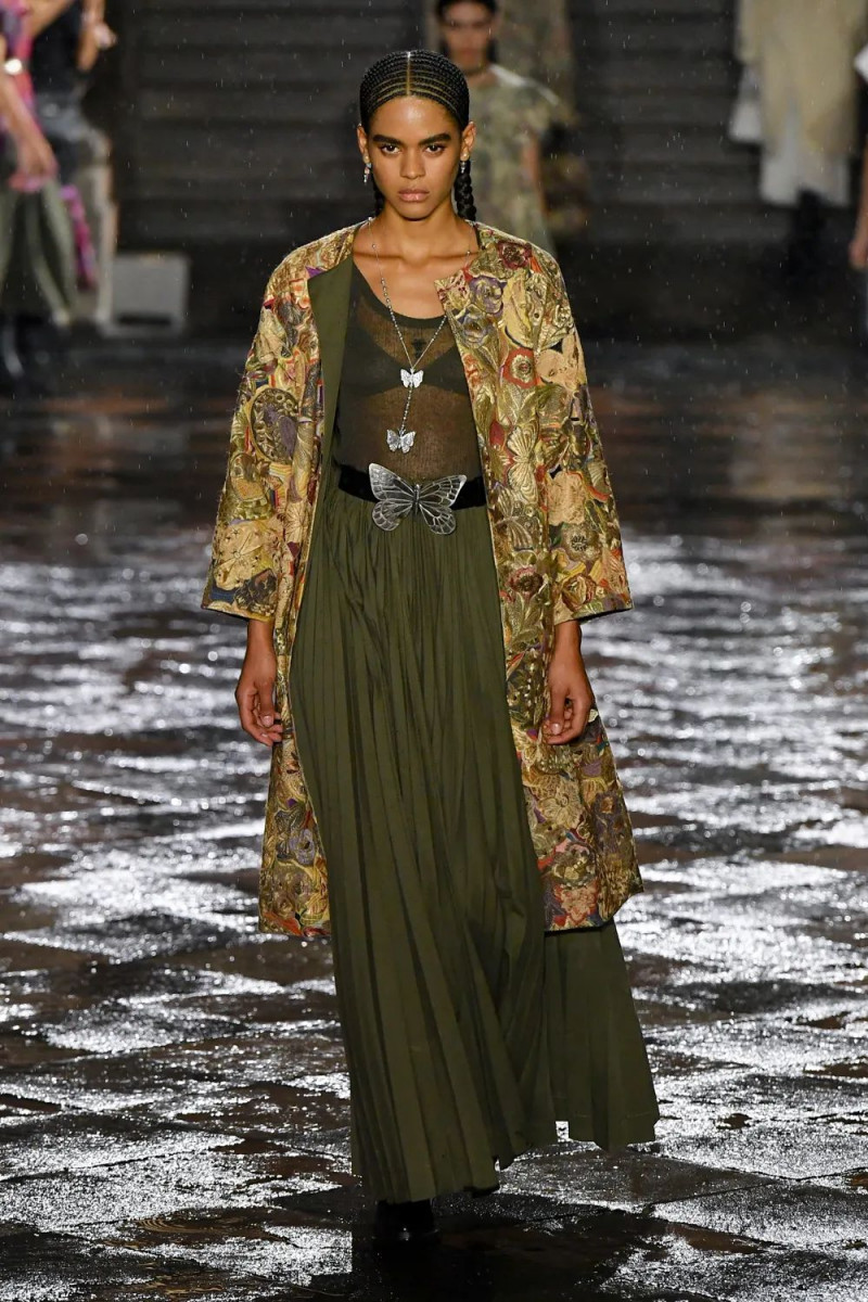 Mika Santos featured in  the Christian Dior fashion show for Resort 2024