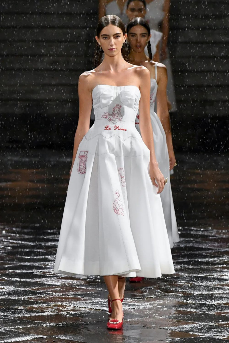 Julia Ardon featured in  the Christian Dior fashion show for Resort 2024