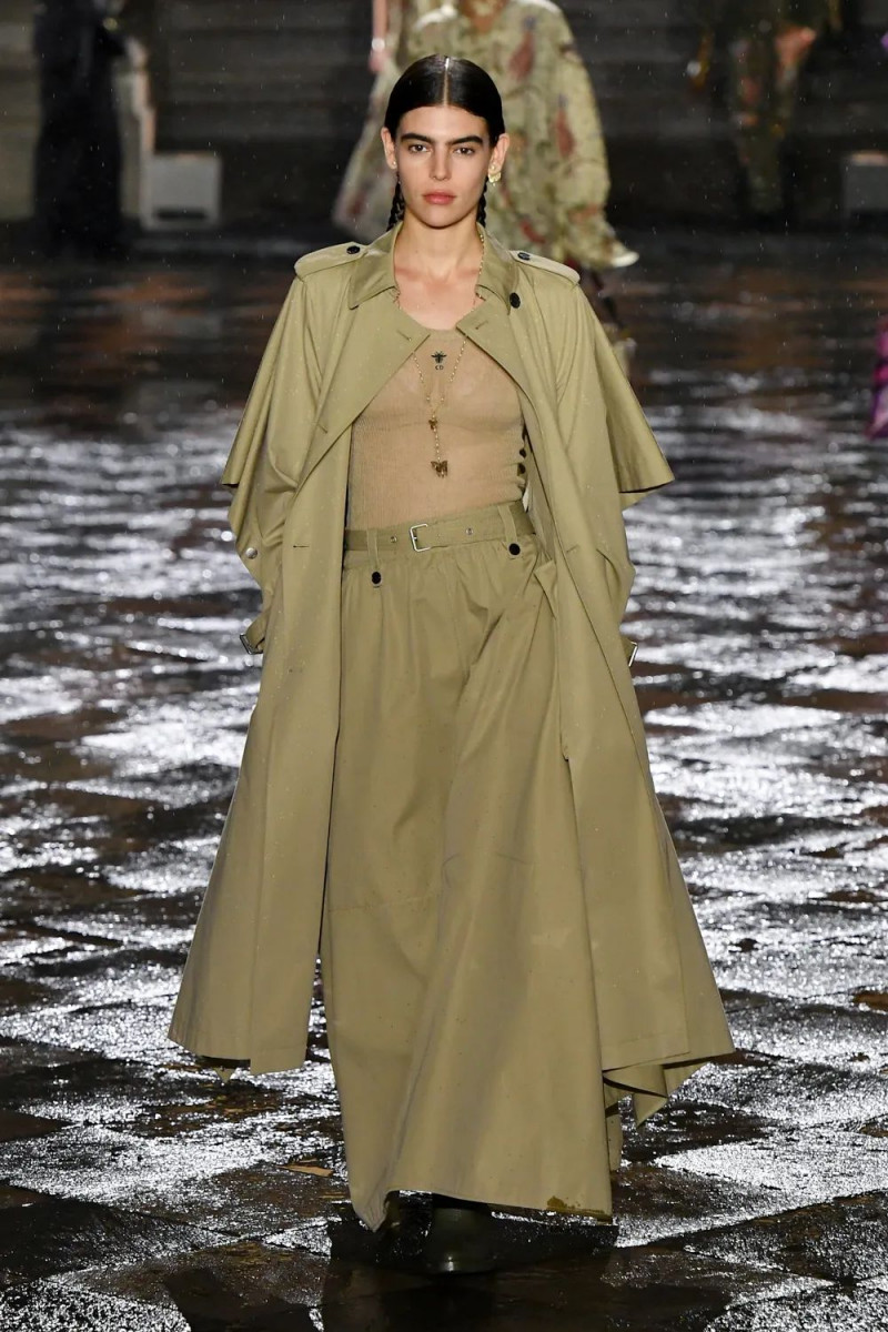 Julia Pacha featured in  the Christian Dior fashion show for Resort 2024