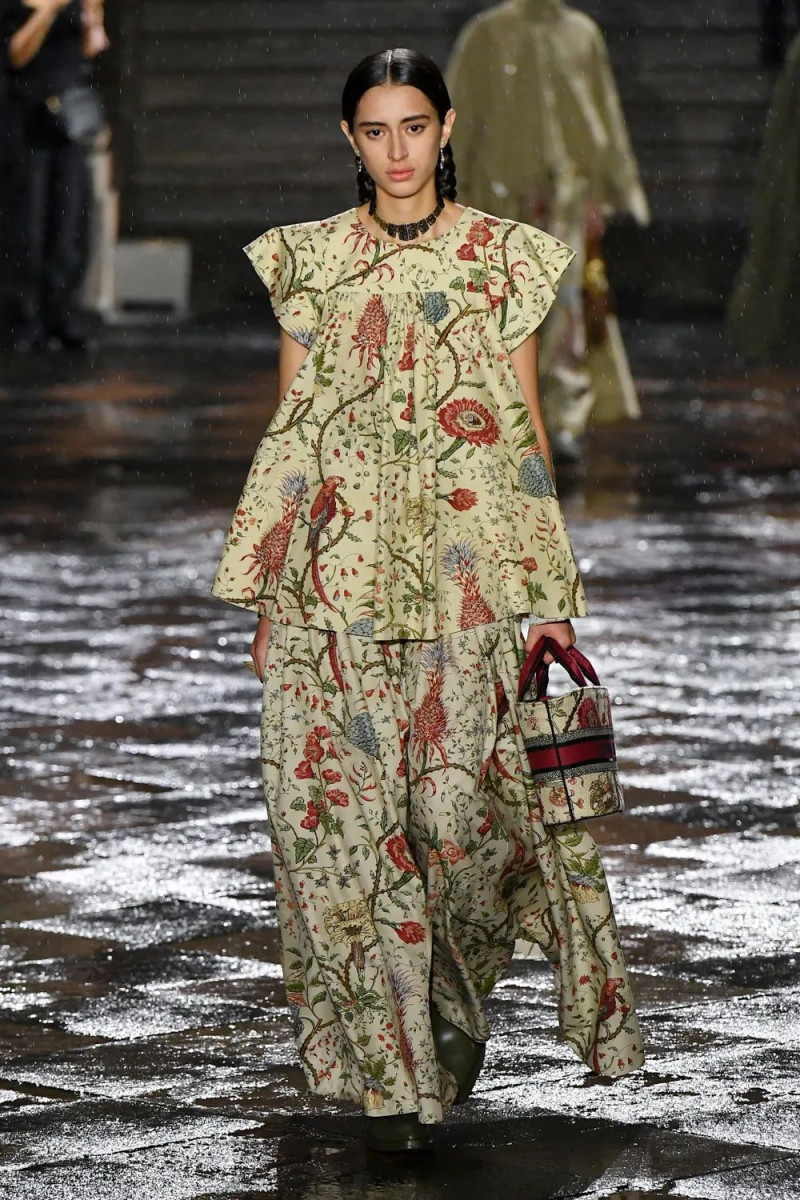 Kat Salas featured in  the Christian Dior fashion show for Resort 2024