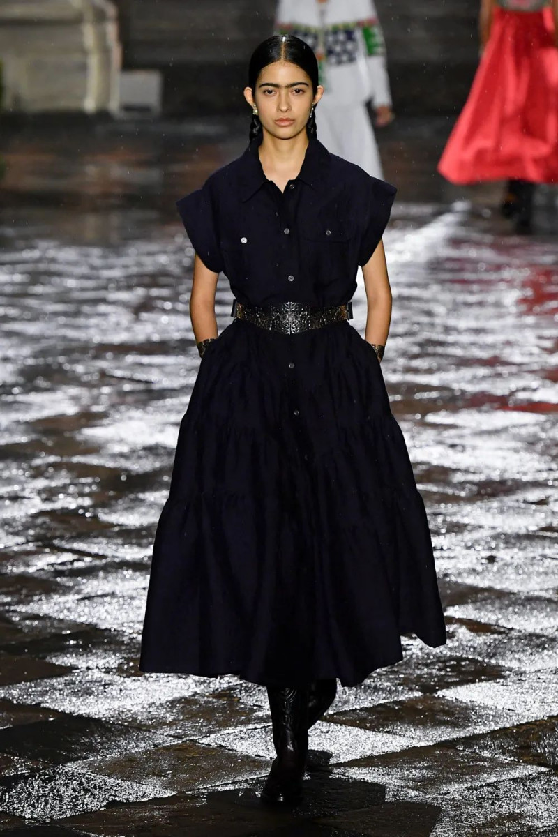 Mariana Arias featured in  the Christian Dior fashion show for Resort 2024