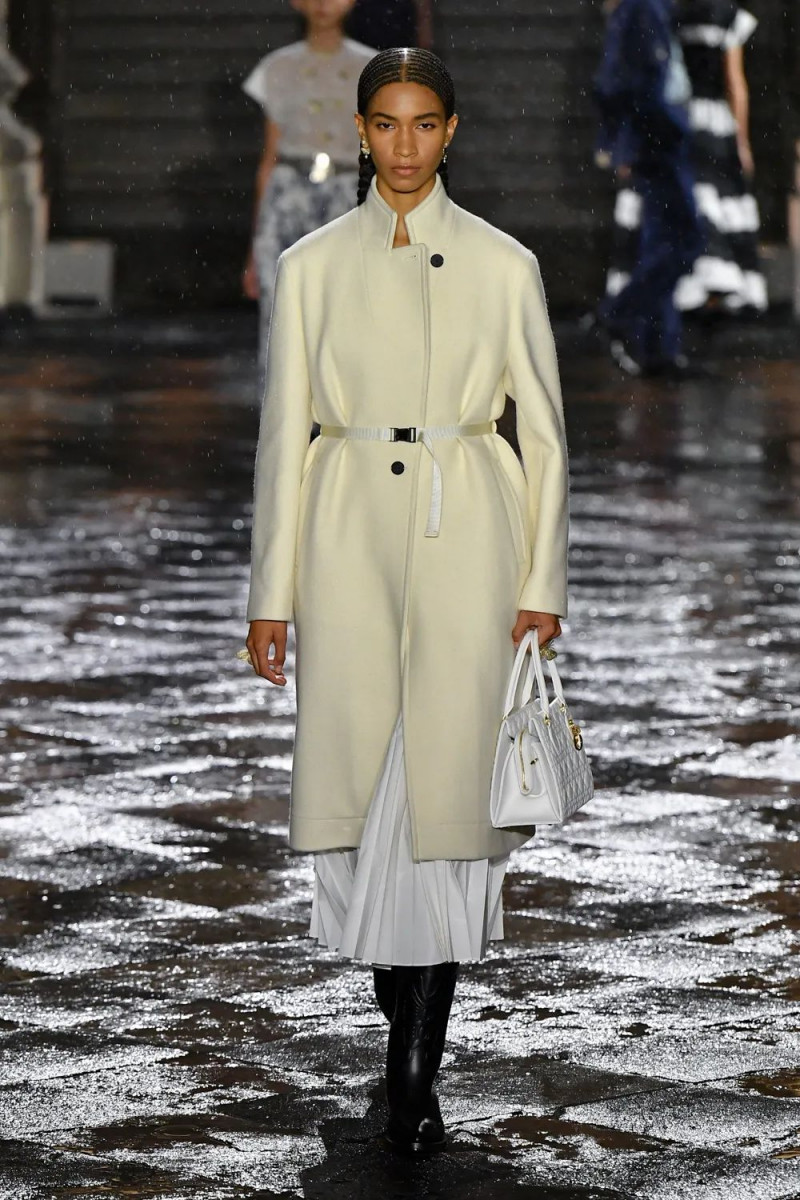 Aviana McClish featured in  the Christian Dior fashion show for Resort 2024
